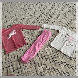 🤍4/$25 Toddler GAP 3 pc pj set